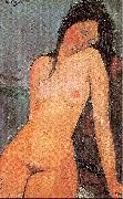 Sitzender weiblicher Akt Amedeo Modigliani